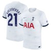 Camiseta de fútbol Tottenham Hotspur Kulusevski 21 Primera Equipación 23-24 - Hombre